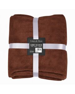 Plaid Marmaris Bruin 140x200cm