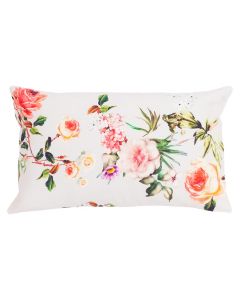 Sunset Garden coussin blanc cassé 30x50cm