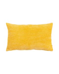 Coco Chenille kussen geel 30x50cm