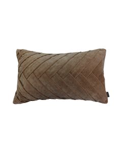 Folded Polydupion Kissen rosa 30x50cm 