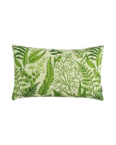 Fern Print Kissen Grün 30x50cm