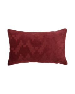 Twisted Brooklyn Kissen Bordeaux 30x50cm 