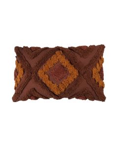 Vaya kussen bruin 30x50cm 