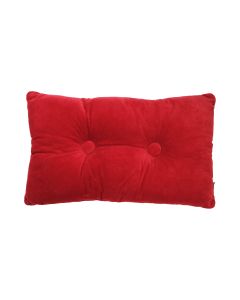 Kyle 2 Buttons coussin rouge 30x50cm 