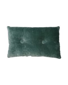 Kyle 2 Buttons coussin bleu vert 30x50cm