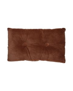 Kyle 2 Buttons kussen bruin 30x50cm 