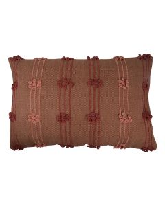 Viv coussin brun 30x50cm 