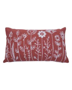 Flora Cushion orange 30x50cm