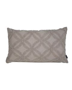 Annika Cushion stonewash beige 30x50cm