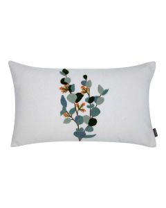 Selma Kissen Eucalyptus Weiss 30x50cm 