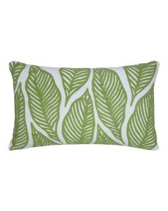 Lilou Kussen bladeren groen 30x50cm