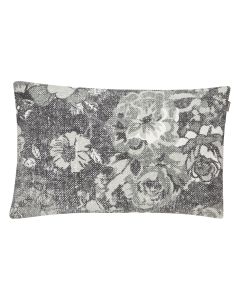Vintage Flower kussen grijs 40x60cm