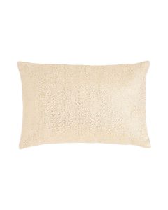 Heavy Foil Kissen cremefarbenes Champagner 40x60cm