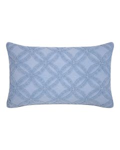 Annika Kussen stonewash blauw 40x60cm