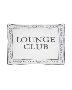 Lounge Club outdoor kussen wit 50x70cm