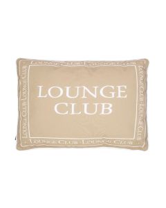 Lounge Club outdoor kussen taupe 50x70cm