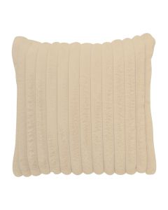 Montreal coussin beige 60x60cm 
