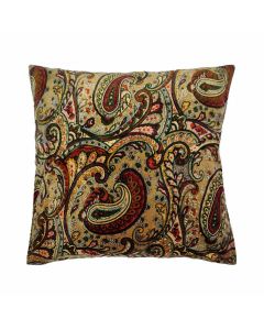 Paisley Kissen Beige 60x60cm