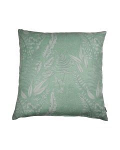 Fern Print Kissen Grün 60x60cm 
