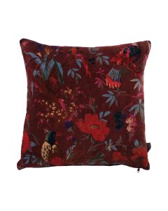Paradise kussen rood 60x60cm 