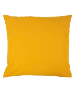 Coussin d'extérieur Lef uni jaune 60x60cm