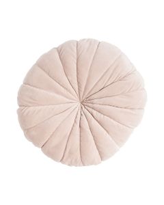Flower coussin rose dia40x12cm