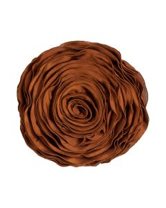 Bella coussin brun dia40cm 