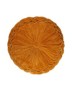 Kanan kussen bruin dia40x10cm 