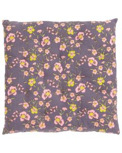 Simple Flower Stuhlkissen Beige 40x40cm+5cm