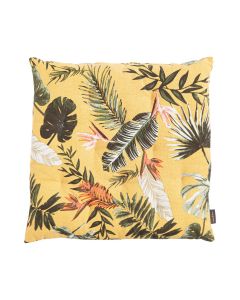Jungle Stuhlkissen Gelb 40x40cm+5cm