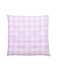 Ollie stoelkussen roze 40x40cm+5cm 