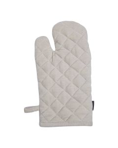Corduroy gant de cuisine beige 18x33cm