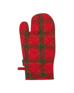 Wonder Christmas Gant de four or vert rouge 18x33cm 