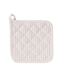 Medium Fine Stripe Topflappen soft Rosa 20x20cm