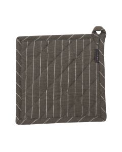 Pinstripe Potholder sage green 20x20cm 
