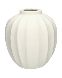 Vase Sorine  Weiß Small