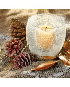 Candle Quadre à l’extérieur photo imprimée 50x50cm 