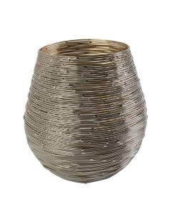 Lanterne Fer elara or h15 d15cm