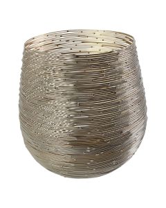 Lantern Iron elara gold h20 d20cm