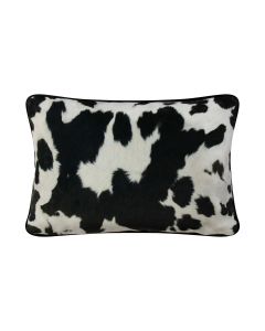 Royal Velvet cushion cow black 30x45 cm