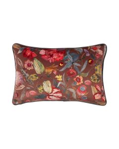 Coussin Royal Velvet zara rose foncé 30x45cm