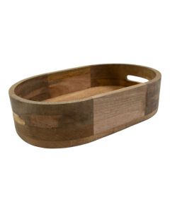 Serving Tray oval mango wood 30x15x6cm