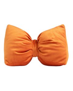 Schleife Türstopper Samt orange 16cm