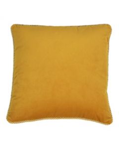 cushion velvet gold honey 45x45cm