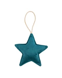 décoration a accrocher étoile petrol 16cm