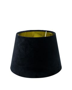 lampenschirm samt schwarz dia 25cm