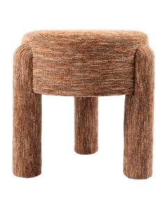 Stool velvet pink 42x42x32cm