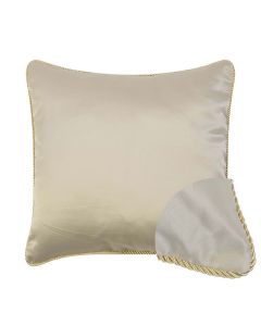 cushion satin champagne 45x45cm
