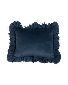 kissen samt ruesche marine 35x45cm