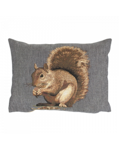 gobelin coussin écureuil 30x45cm